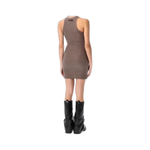 Embellished Sleeveless Mini Dress