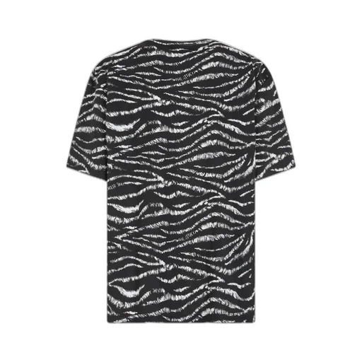 Zebra Printed Oversize T-Shirt