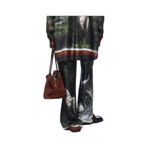 Elastic Waistband Casual Pants