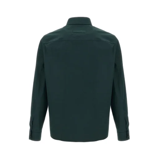 Long-Sleeved Poplin Shirt