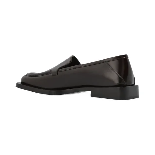 Square-Toe Loafers