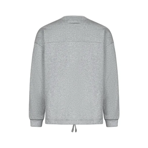 Drawstring Crewneck Sweatshirt
