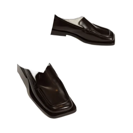 Square-Toe Loafers