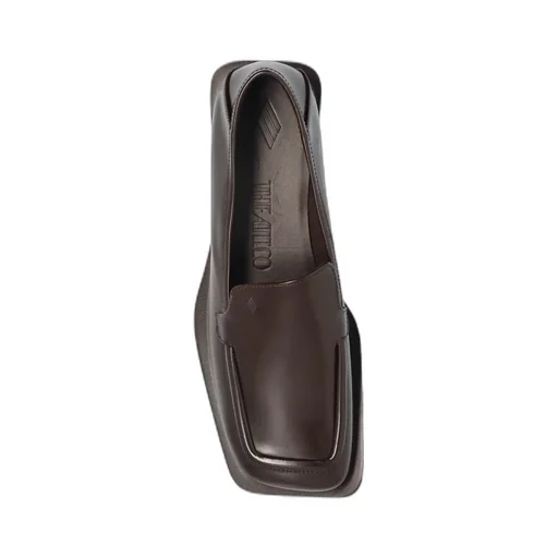 Square-Toe Loafers