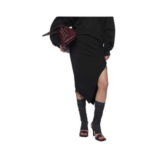 Asymmetric Midi Skirt