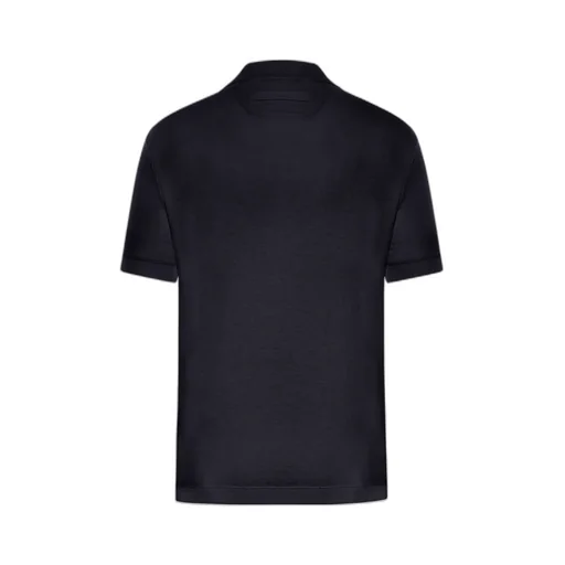 Short Sleeved V-Neck Polo Shirt