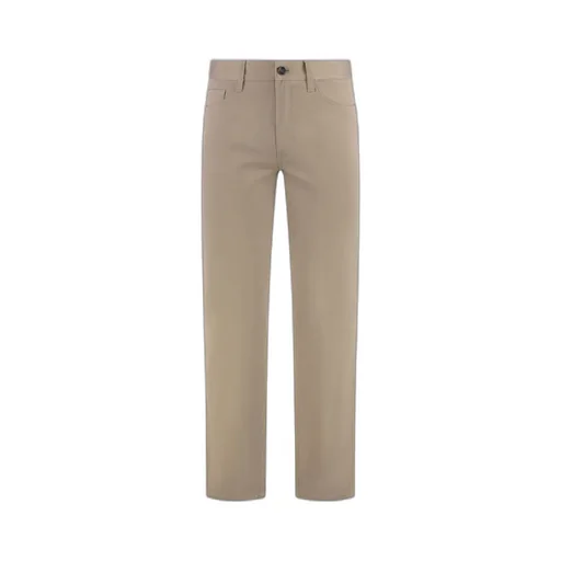 Logo Patch Straight Fit Jeans