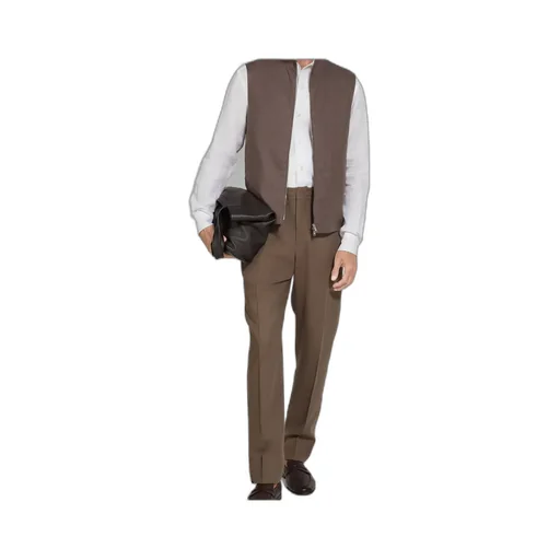 Oasi Lino Zipped Vest