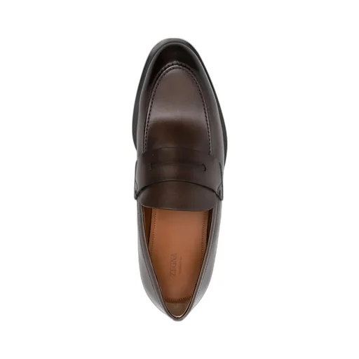 Leather Penny Loafers