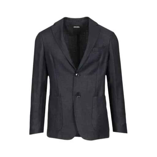 Single-Breasted Tailored Blazer