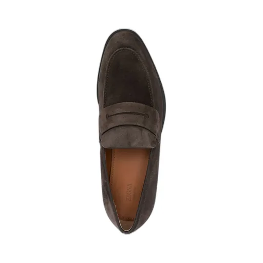 Suede Loafers