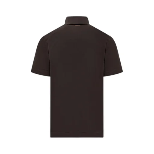 Short-Sleeves Pocket Detailed Polo Shirt