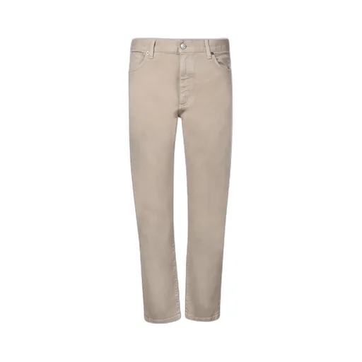 City Logo Patch Tapered Jeans