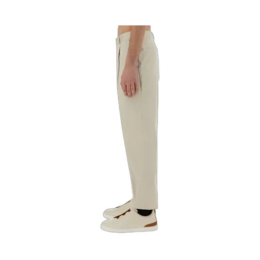 Pressed Crease Cropped Pants
