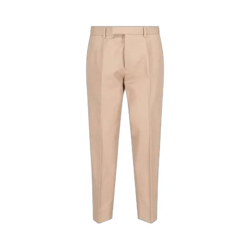 Tapered-Leg Tailored Trousers
