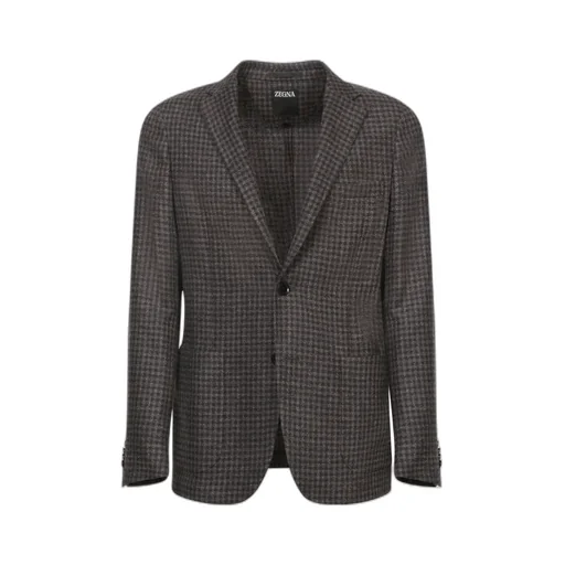 Tailored Checked Blazer