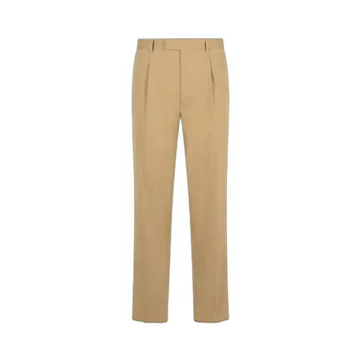 Straight-Leg Tailored Trousers