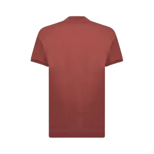 Logo Embroidered Short-Sleeved Polo Shirt
