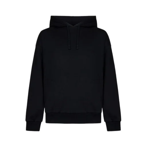Logo Embroidered Drawstring Hoodie