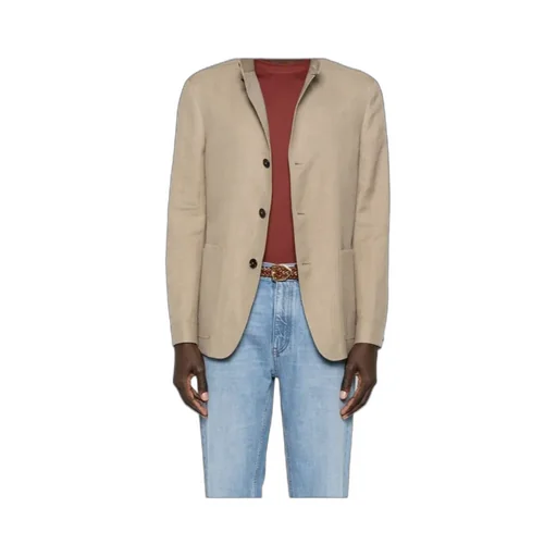 Single-Breasted Tailored Blazer