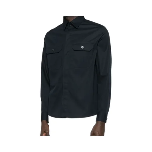 Long-Sleeved Poplin Shirt