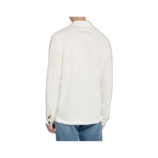 Long-Sleeved Knit Shirt