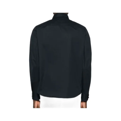 Long-Sleeved Poplin Shirt