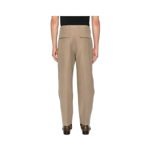 Belt-Loop Casual Pants