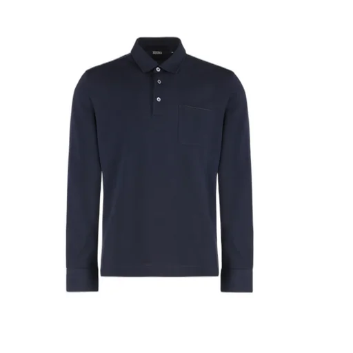 Long Sleeved Polo Shirt