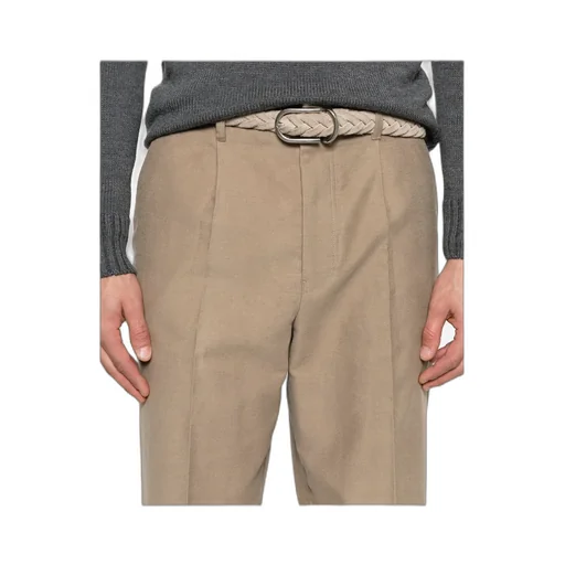 Belt-Loop Casual Pants