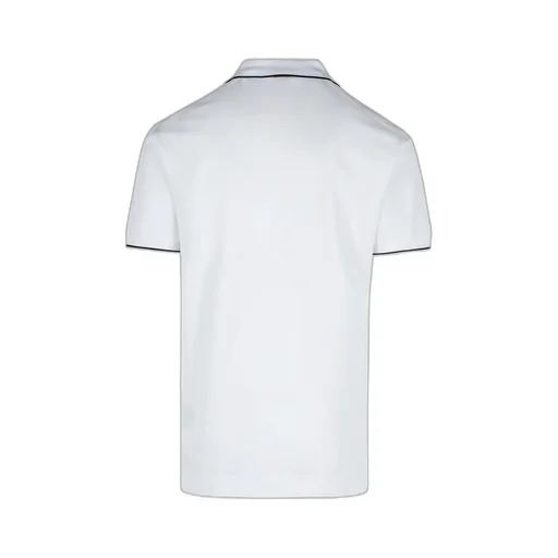 Logo Embroidered Short-Sleeved Polo Shirt