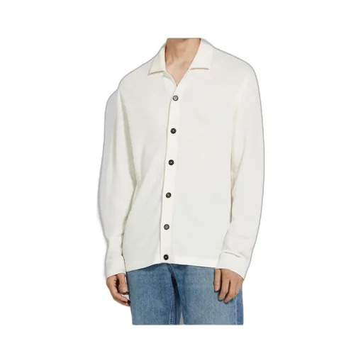 Long-Sleeved Knit Shirt