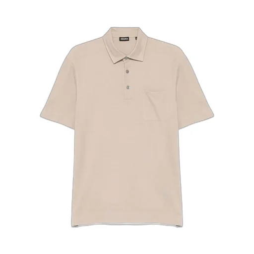 Short-Sleeves Pocket Detailed Polo Shirt