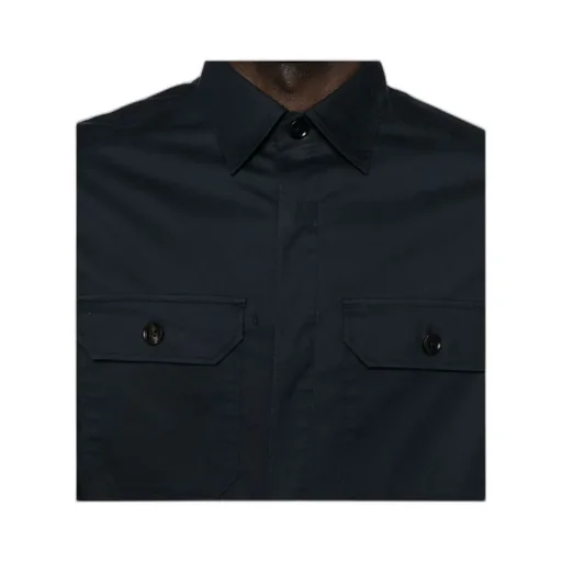 Long-Sleeved Poplin Shirt