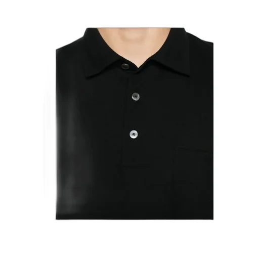 Short-Sleeves Pocket Detailed Polo Shirt