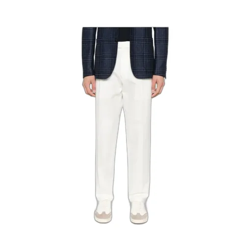 Belt-Loop Casual Pants