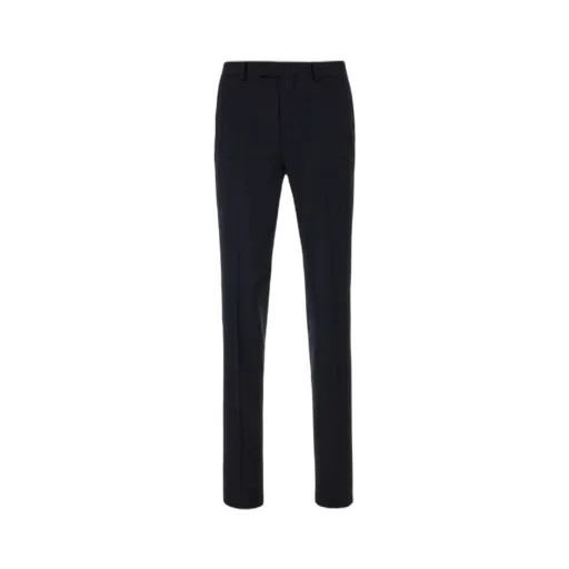 Pressed-Crease Tapered Trousers