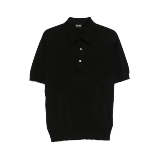 Knitted Polo Shirt