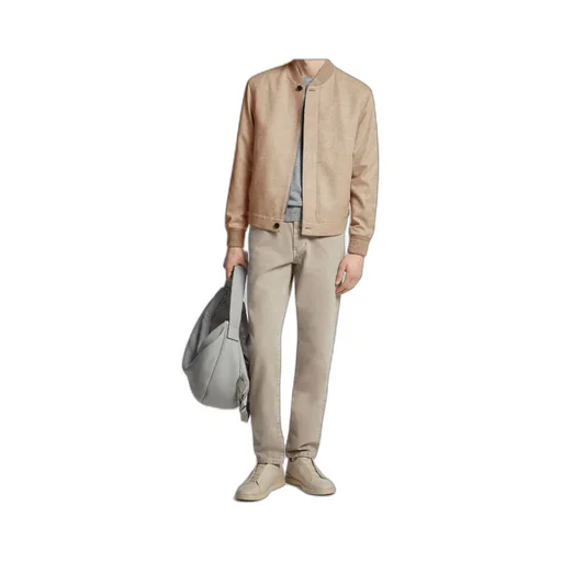 Oasi Buttoned Long-Sleeved Jacket