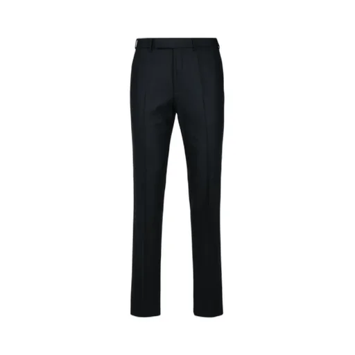 Straight-Leg Pleat Detailed Trousers