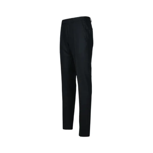 Straight-Leg Pleat Detailed Trousers