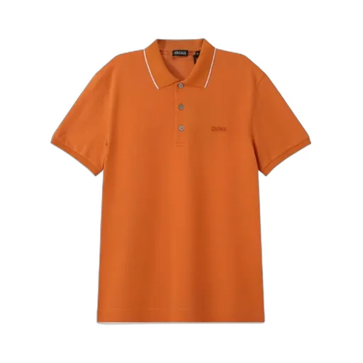 Logo Embroidered Polo Shirt
