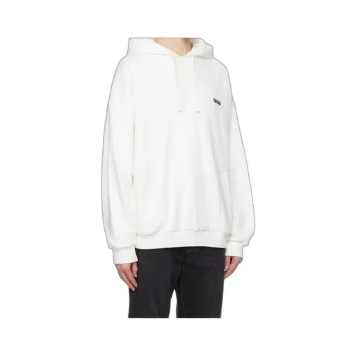 Z Zegna Logo Embroidered Drawstring Hoodie