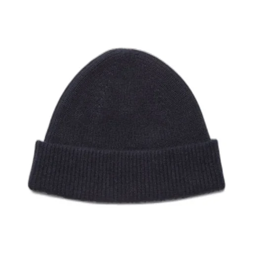 Turn-Up Hem Knitted Beanie