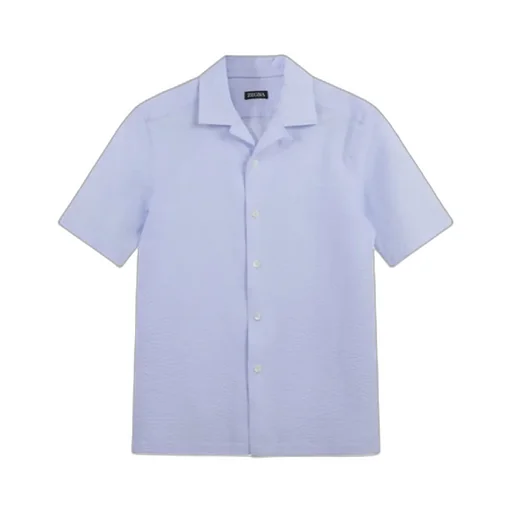 Lapel Short-Sleeved Shirt