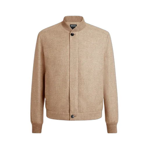 Oasi Buttoned Long-Sleeved Jacket