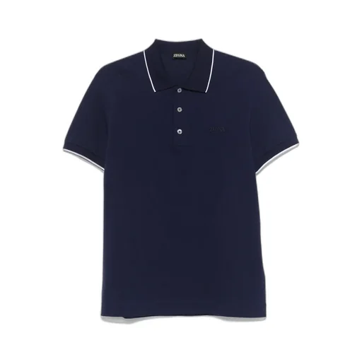 Embroidered-Logo Polo Shirt