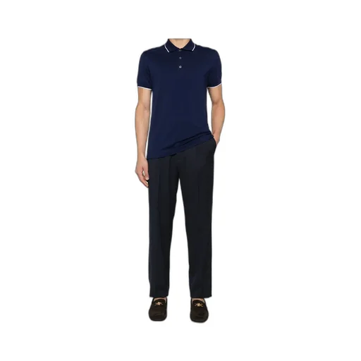 Embroidered-Logo Polo Shirt