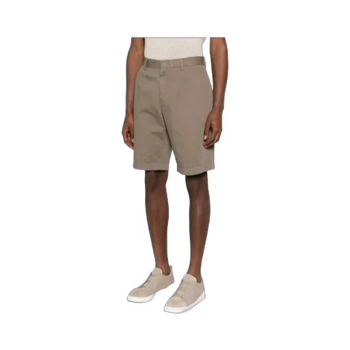 Cotton-Blend Chino Shorts