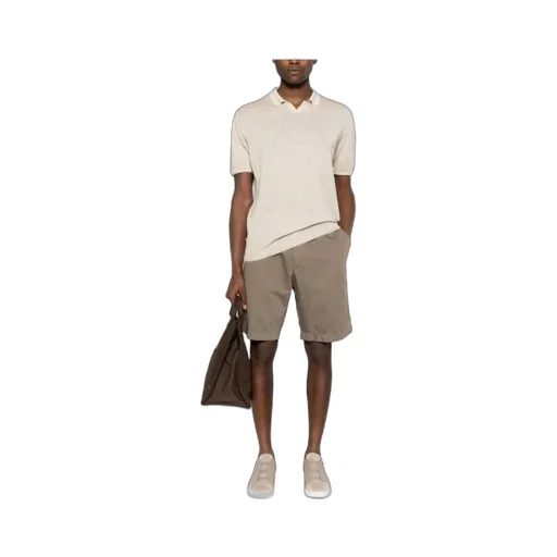 Cotton-Blend Chino Shorts
